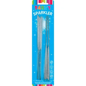 20cm Sparklers, Silver, 12pk