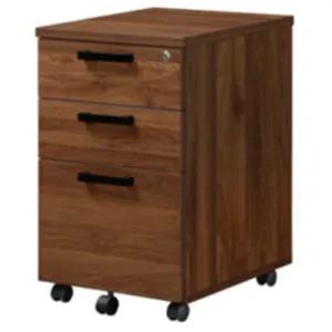 Acmi Arogen Mobile Pedestal L404 x W474 x H675mm Columbia Walnut