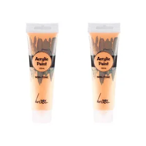 Acrylic Paint Tube, Peach