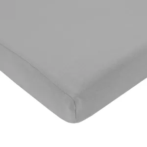 American Baby Co. Grey Mini Crib/Portacrib Knit Sheet