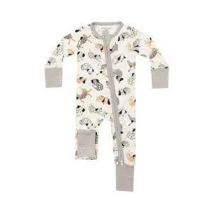 Angel Dear Cozy Pups Zipper Romper