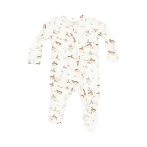 Angel Dear Duckling Families Zip Footie