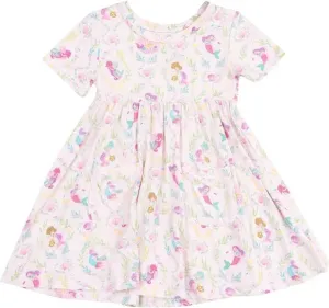 Angel Dear Mermaids S/S Twirly Dress