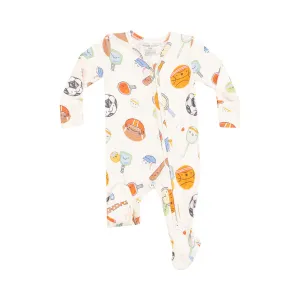 Angel Dear Sports Ball Friends Zipper Footie