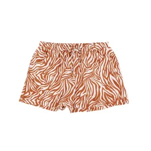 Animal Print Shorts, Size XL