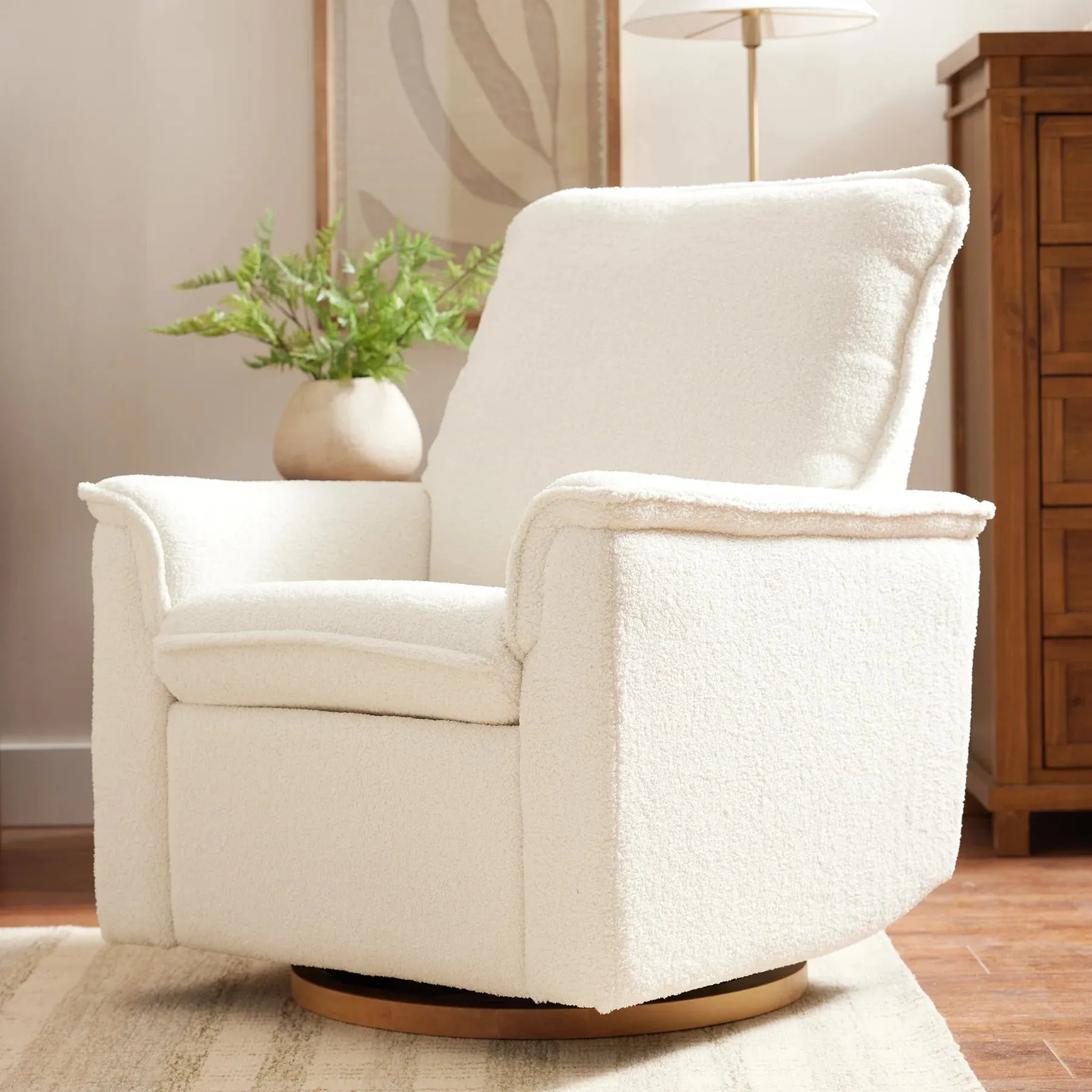 Appleseed Anza Power Recliner - Snow