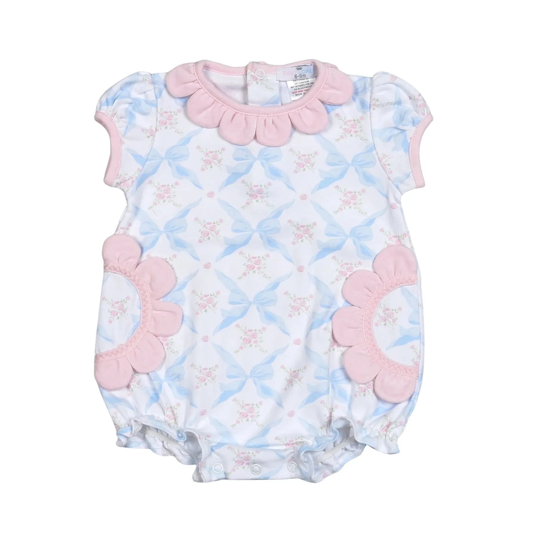 Baby Loren Blue Bows Bubble