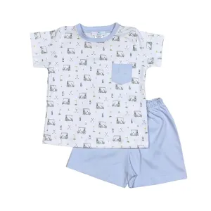 Baby Loren Blue Golf Club Short Set