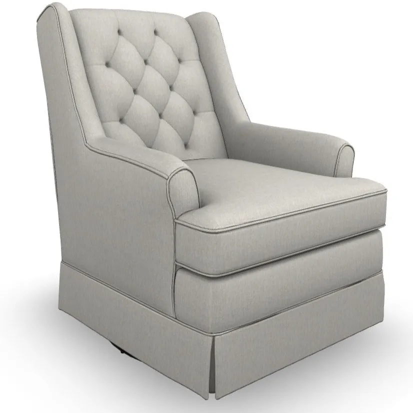 Best Chairs Nikole Swivel Glider