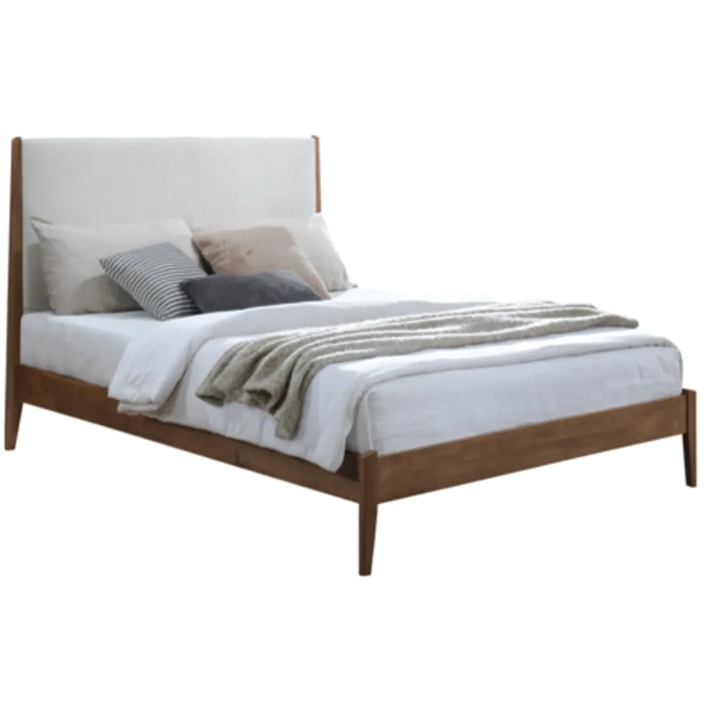 Beteck Double Bed L1880 x W1370mm Ivory