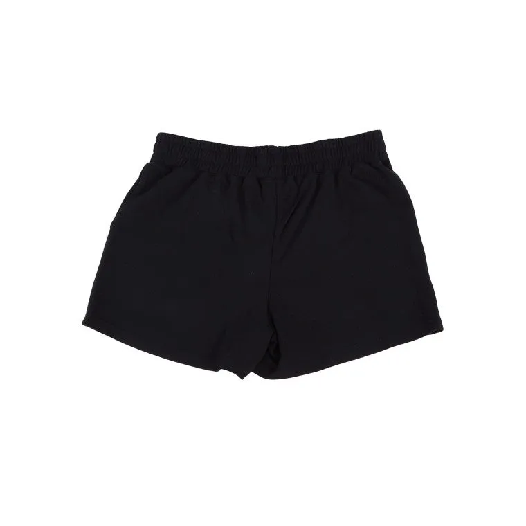 Black Pull-On Shorts, Size S