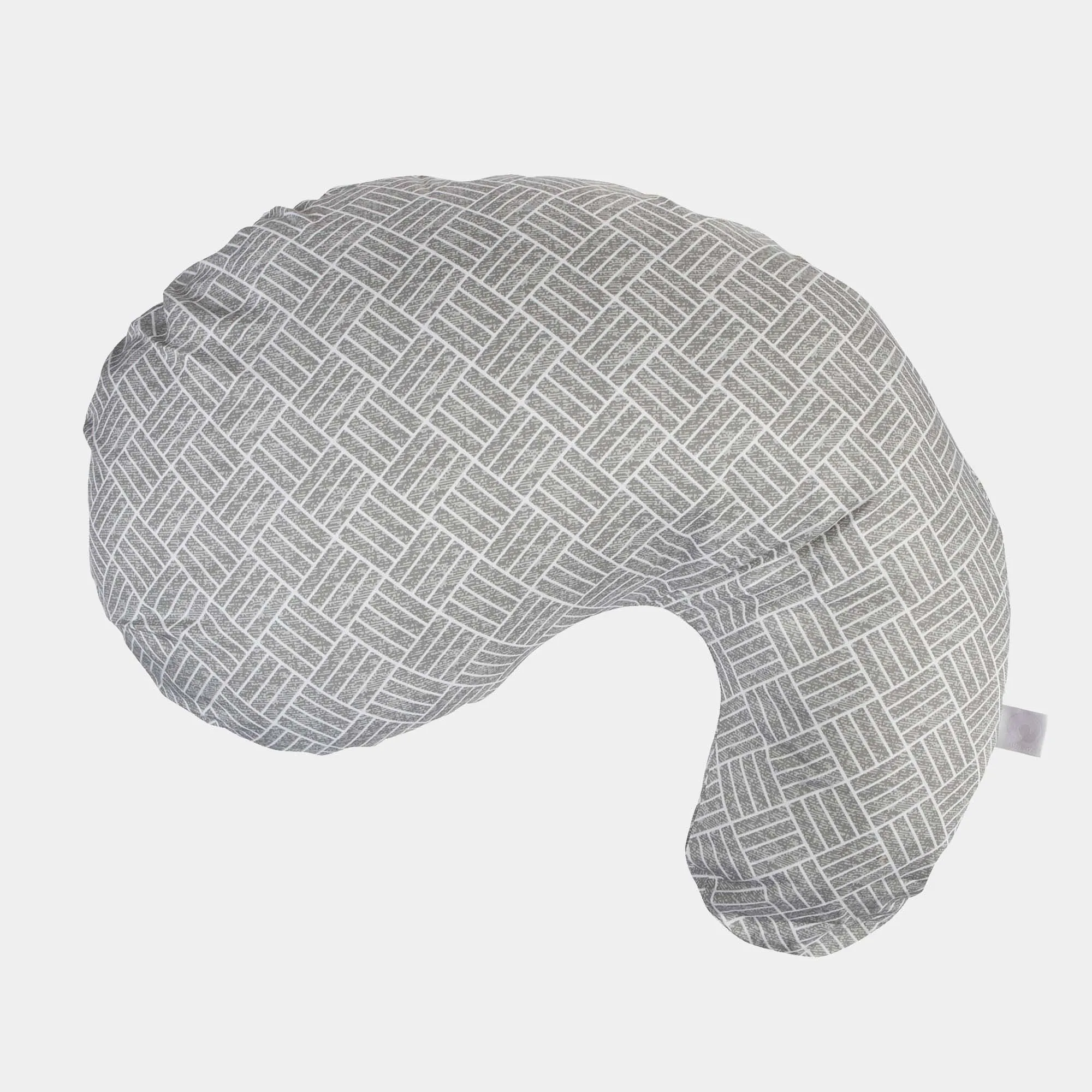Boppy Cuddle Pregnancy Pillow | Gray Basket Weave