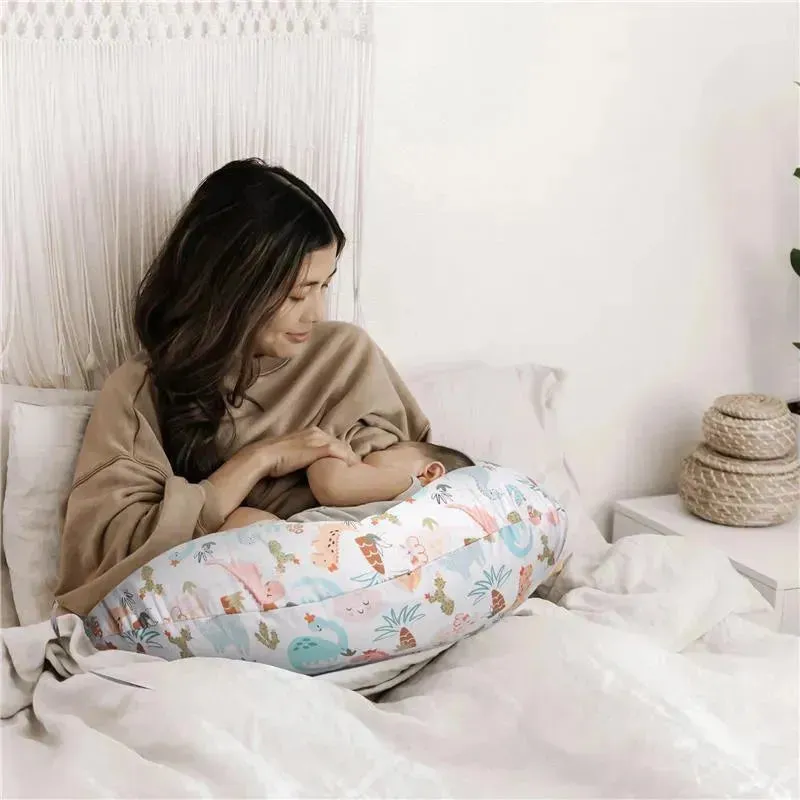 Boppy Pillow Blush Baby Dino