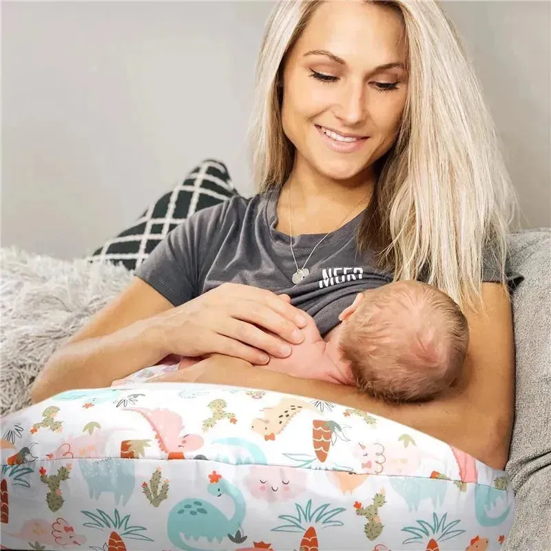 Boppy Pillow Blush Baby Dino