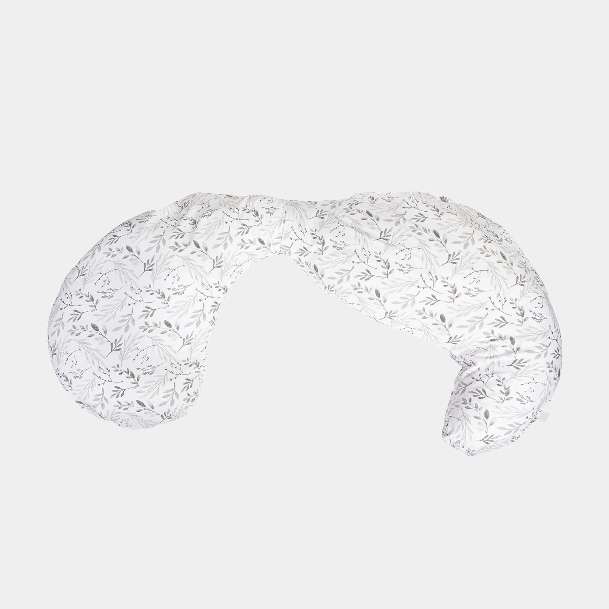 Boppy Total Body Pillow- Grey Leaves