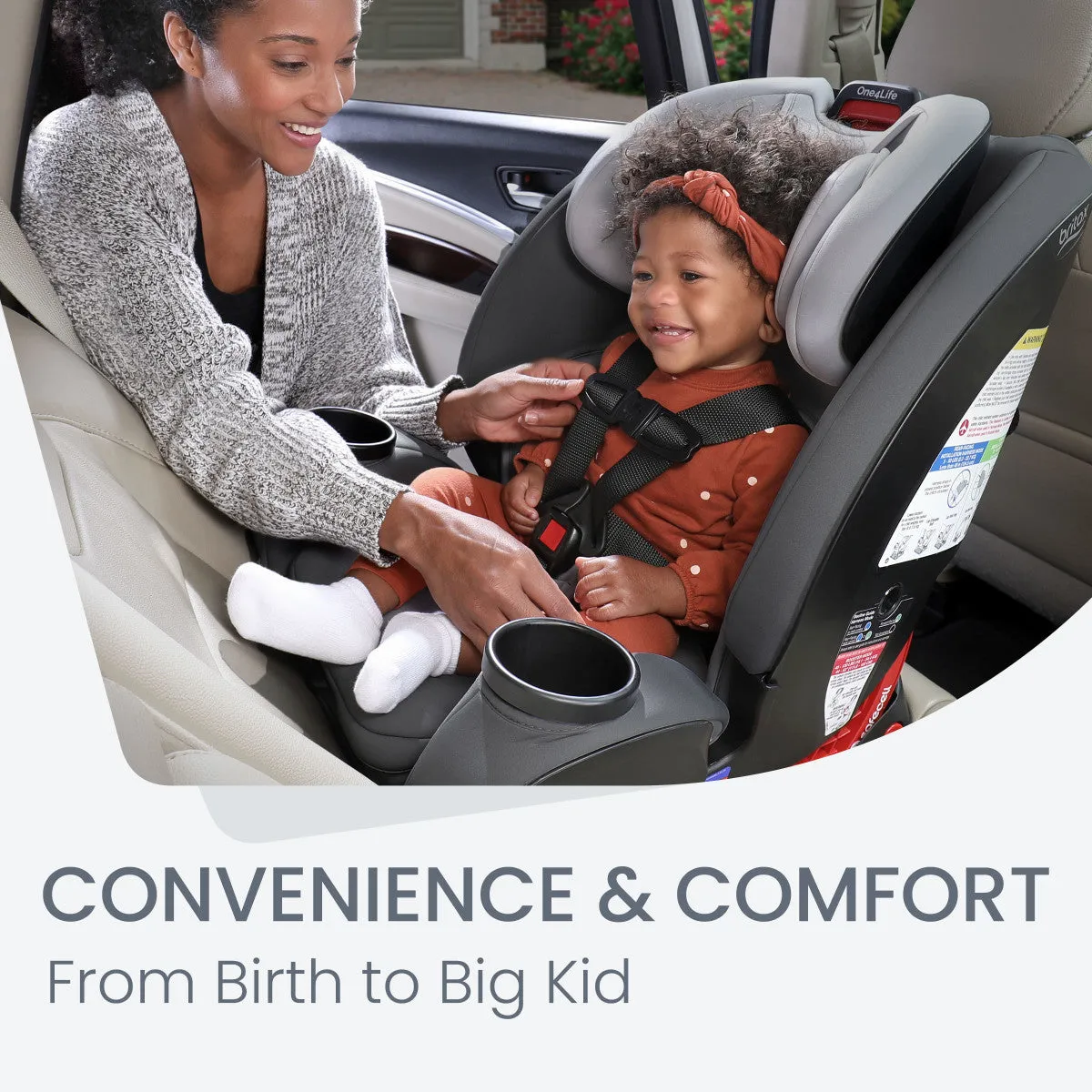Britax One4Life Car Seat - Cool Flow Carbon