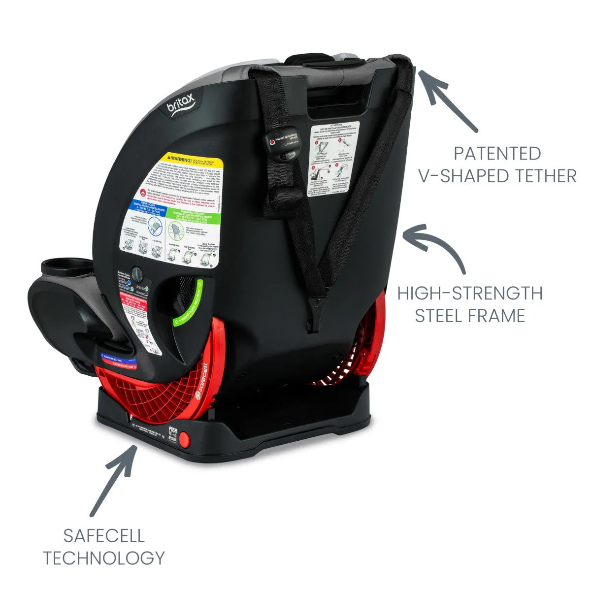 Britax One4Life Car Seat - Cool Flow Carbon