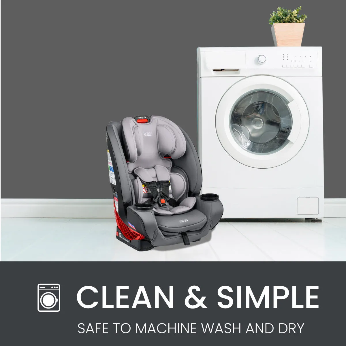 Britax One4Life Car Seat - Cool Flow Carbon