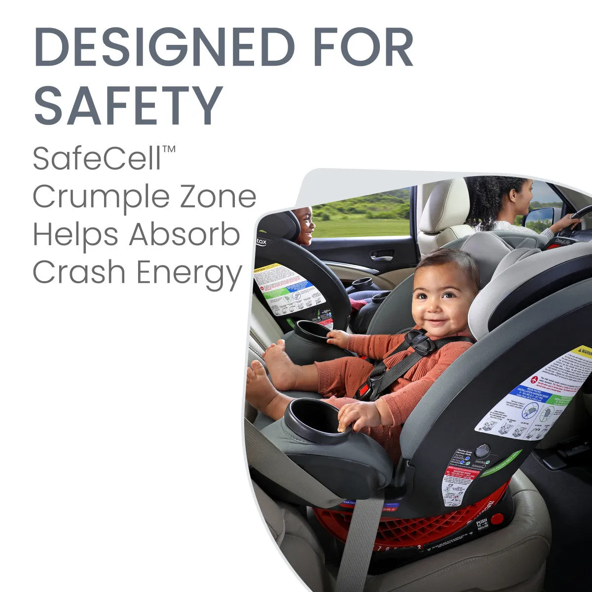 Britax One4Life Car Seat - Cool Flow Carbon