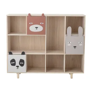 Calle Bookcase with Drawers | Paulownia Wood | Nature