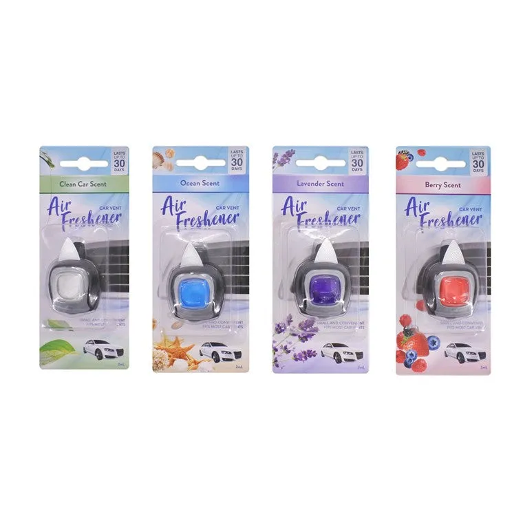 Car Vent Air Freshener, Asstd
