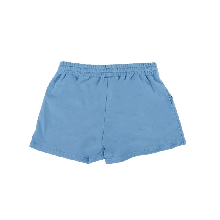 Chambray Pull-On Shorts, Size L