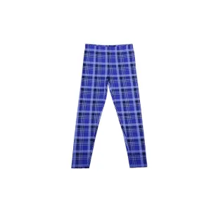 Check Printed Legging, Size 12