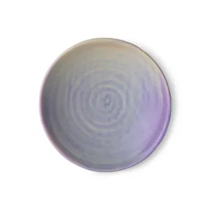 Chef Ceramics: Flat Bowl Purple/Green