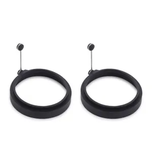 Chefs Own Silicone Egg Ring, 2pk
