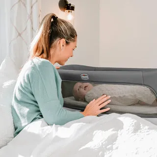 Chicco Close to You SE Bedside Bassinet -Charcoal