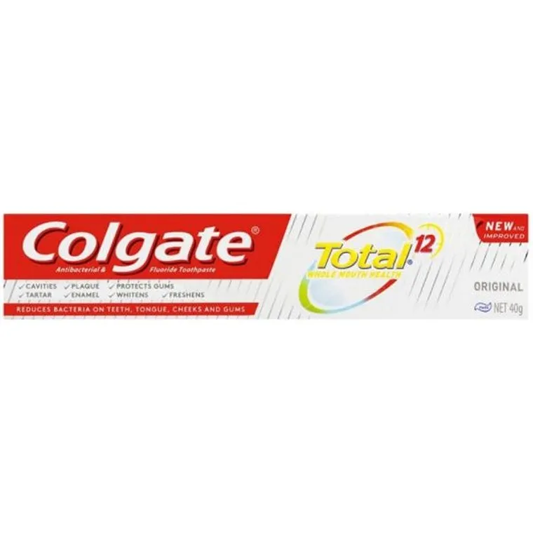 Colgate Toothpaste Total, Original Flavour, 40gm