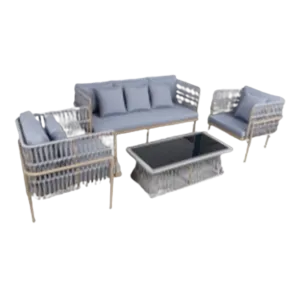 Compton 3 1 1 Outdoor Sofa Set with Coffee Table #CF2730