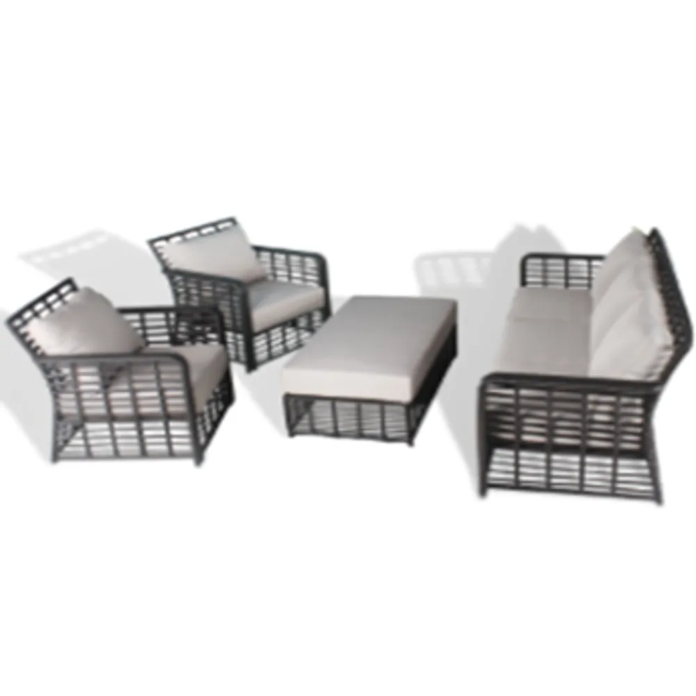 Compton 3 1 1 Outdoor Sofa Set with Coffee Table #CF631