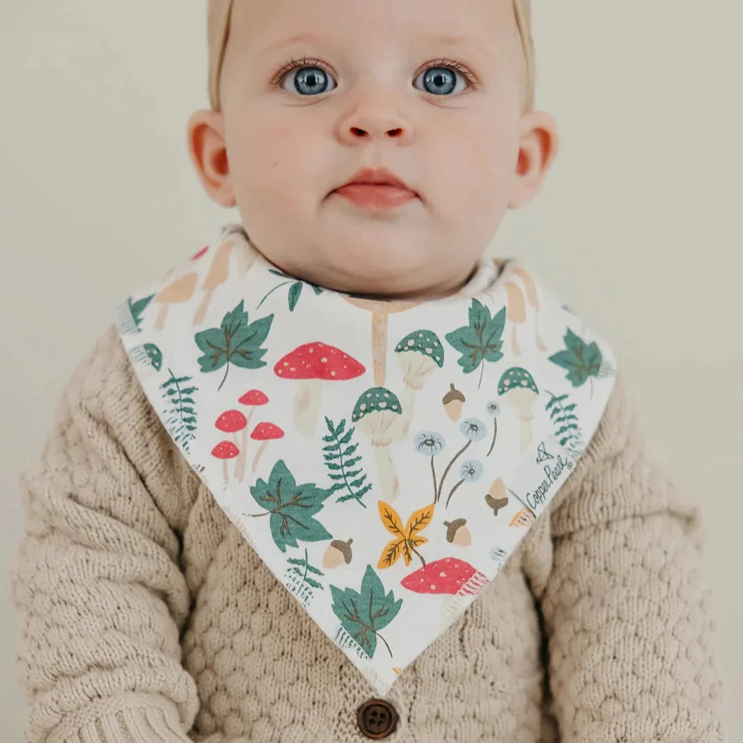 Copper Pearl Baby Bandana Bibs | Ivy