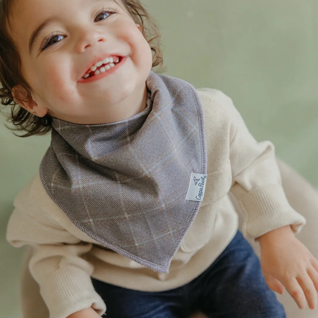 Copper Pearl Baby Bandana Bibs | Timber