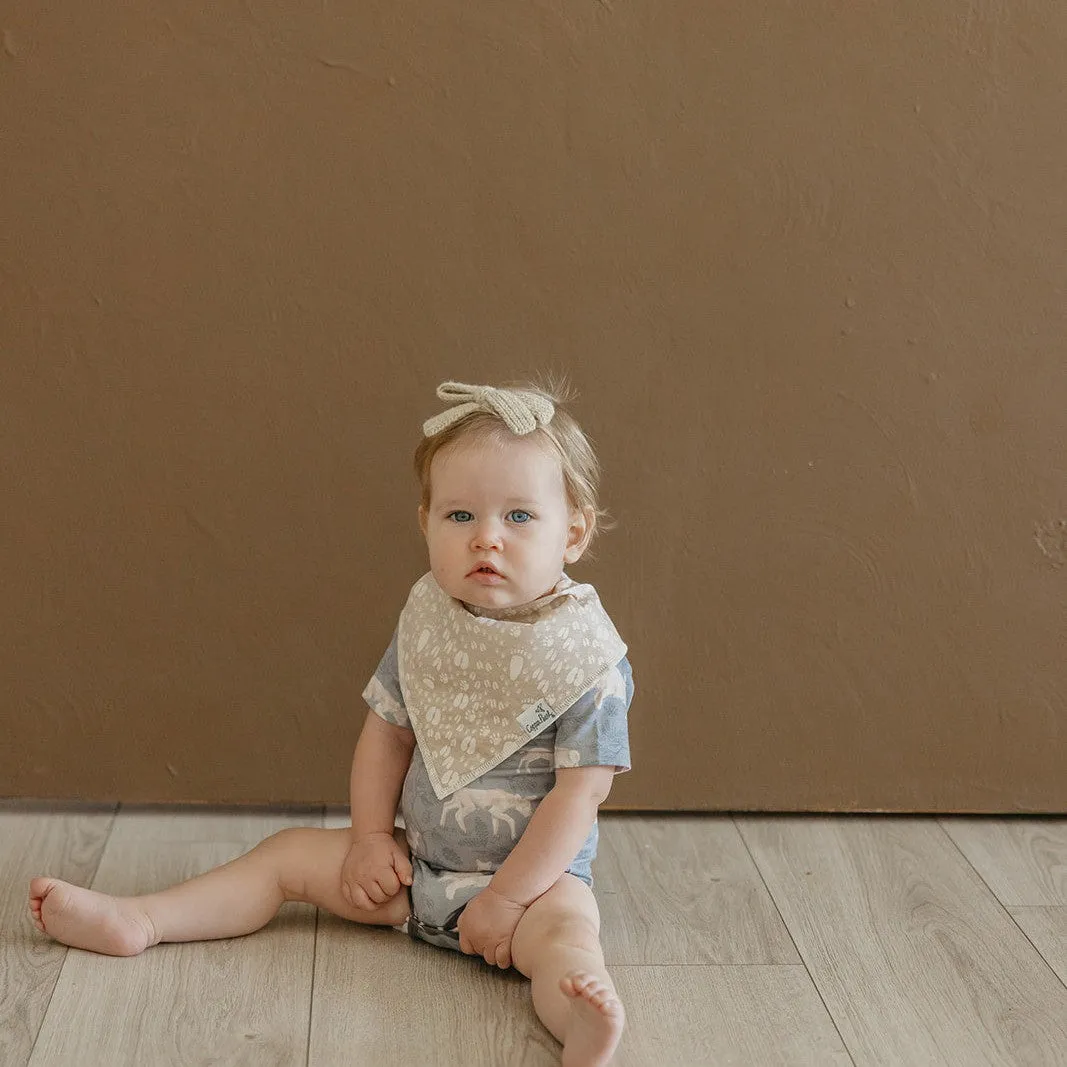 Copper Pearl Baby Bandana Bibs | Timber