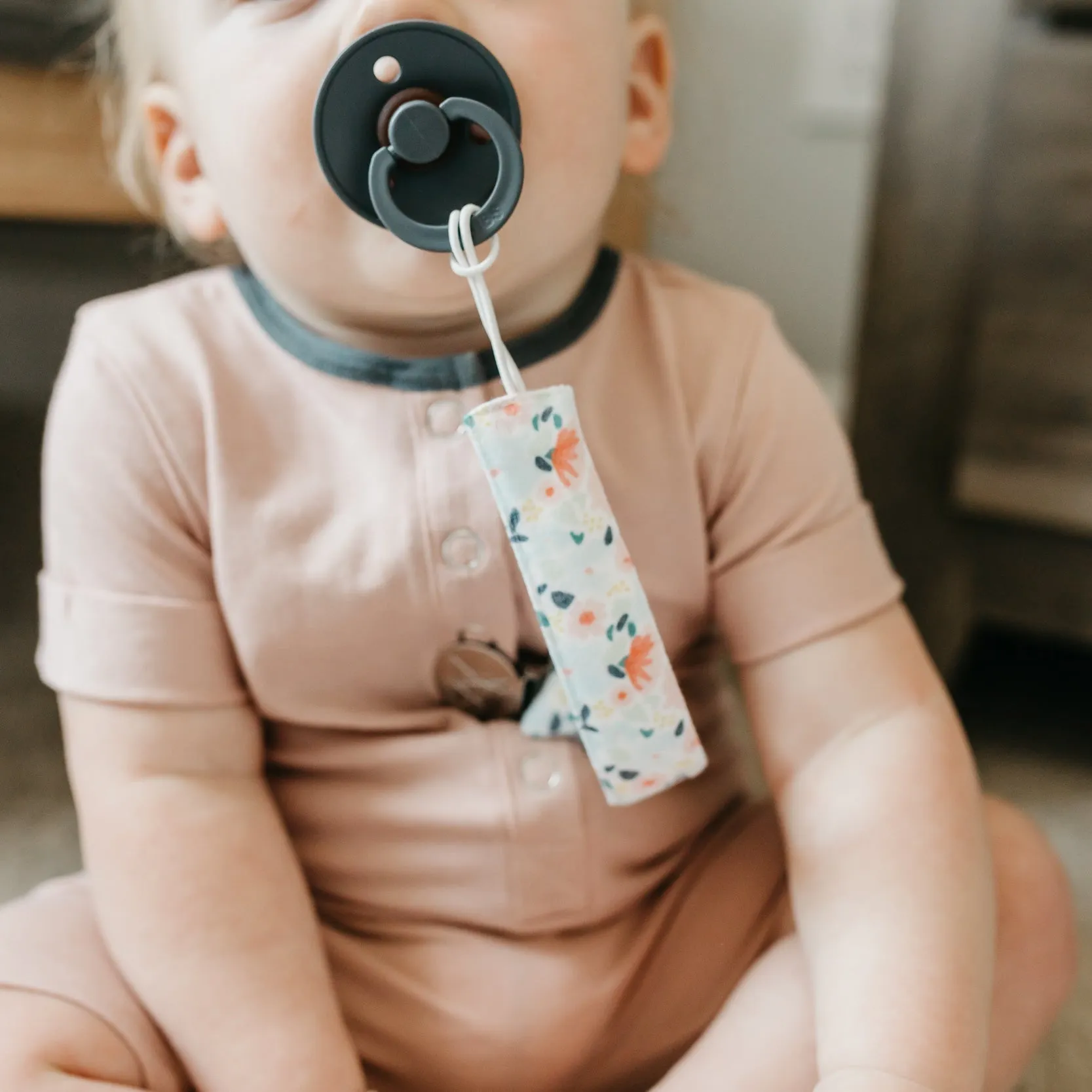 Copper Pearl Binky Clips | Leilani