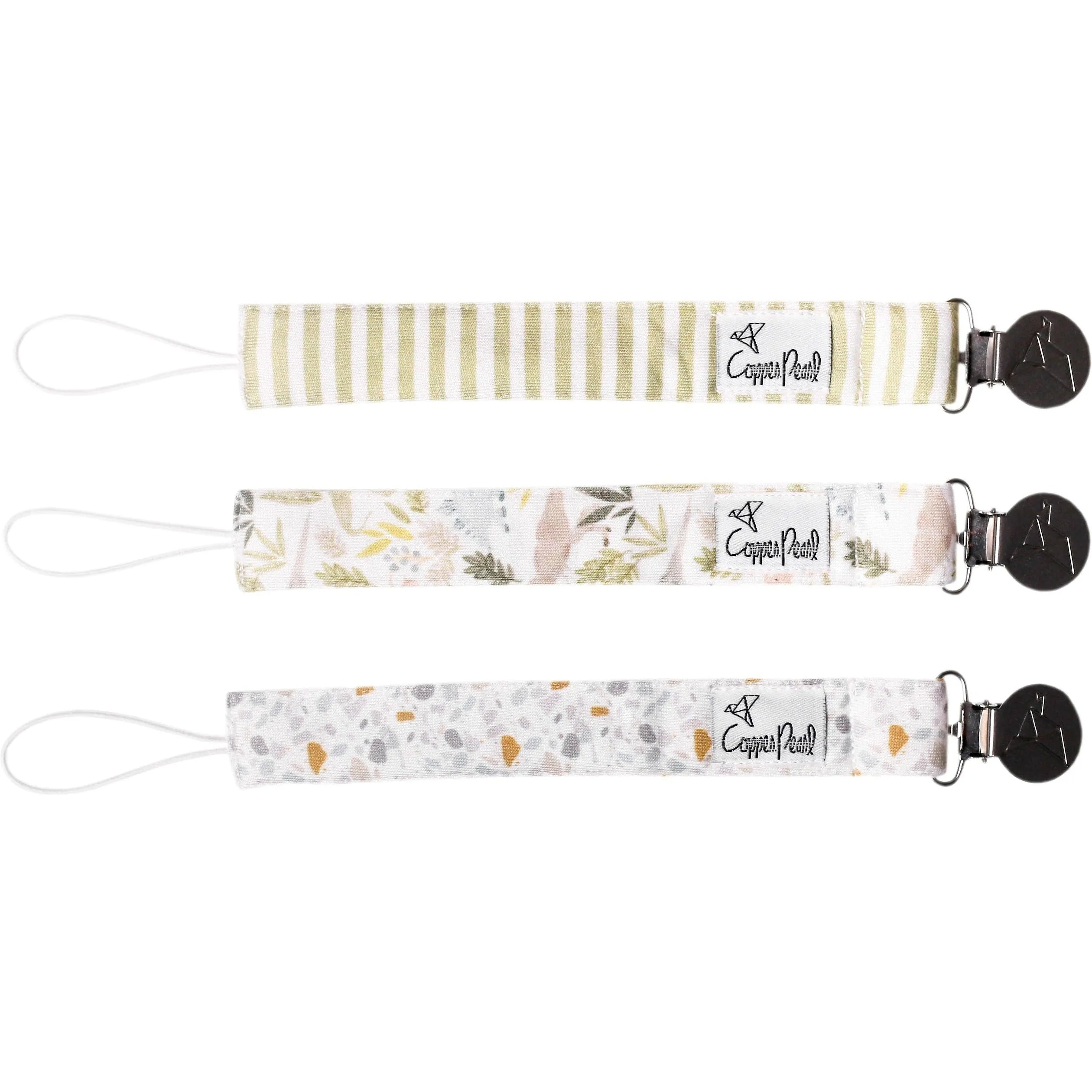 Copper Pearl Binky Clips | Rex