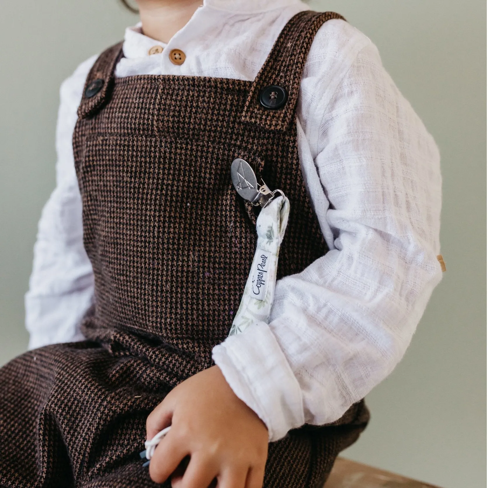 Copper Pearl Binky Clips | Rex