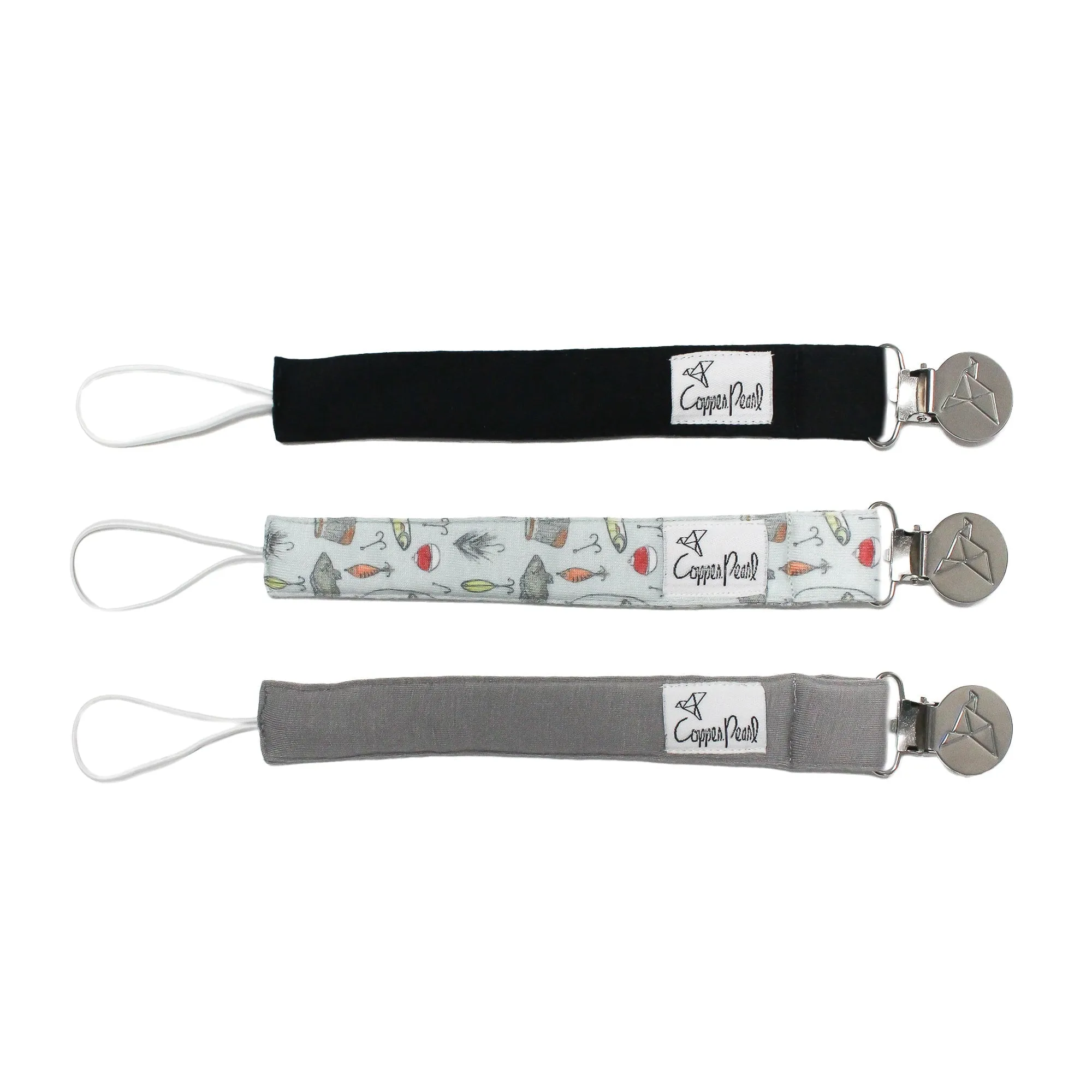 Copper Pearl Binky Clips | Trout