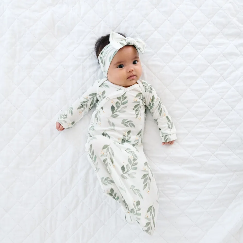 Copper Pearl Knotted Gown | Fern