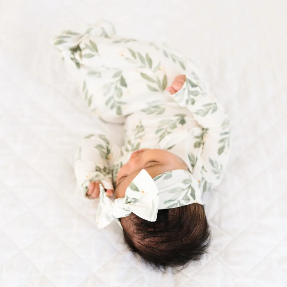 Copper Pearl Knotted Gown | Fern
