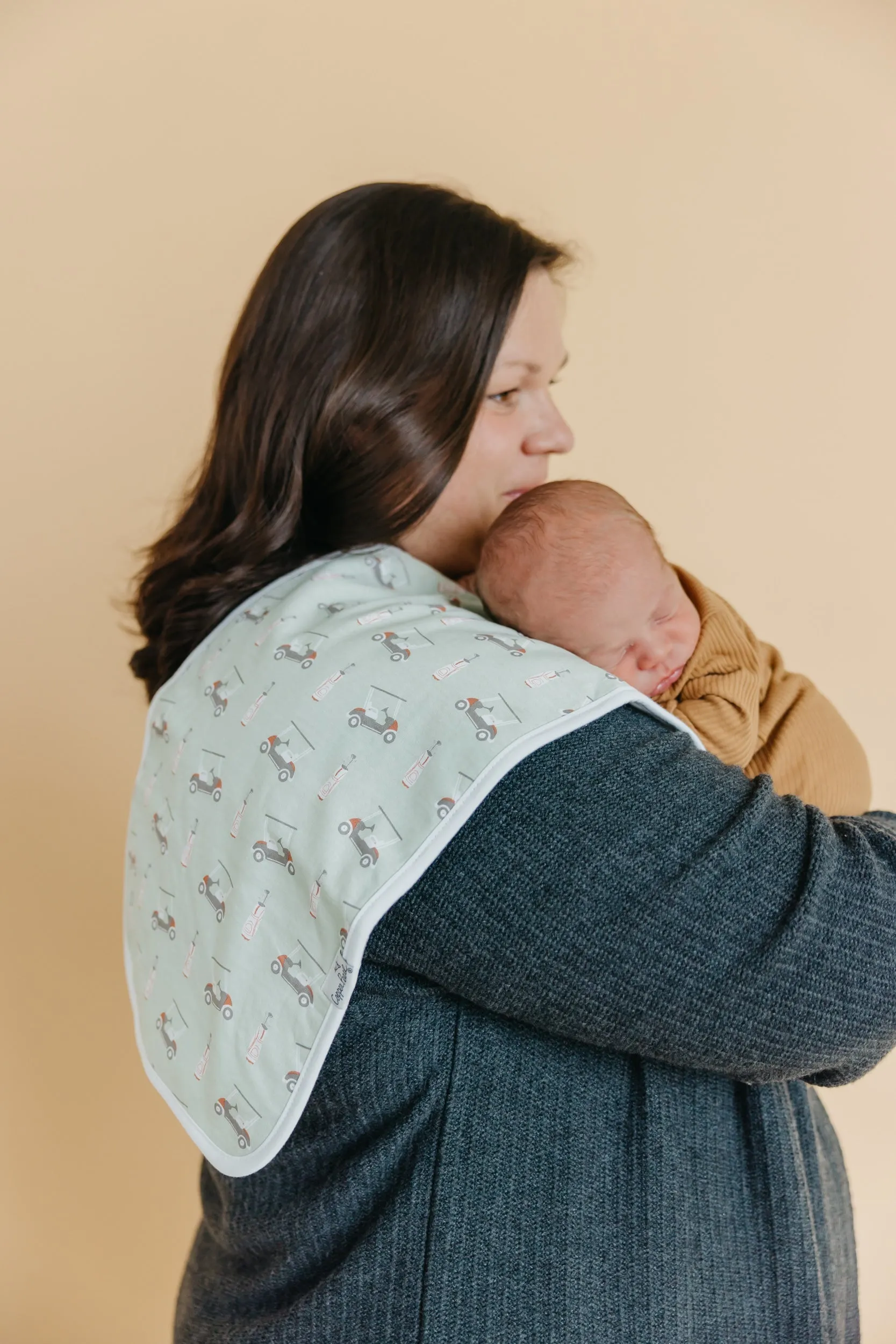 Copper Pearl Premium Burp Cloths | Bogey