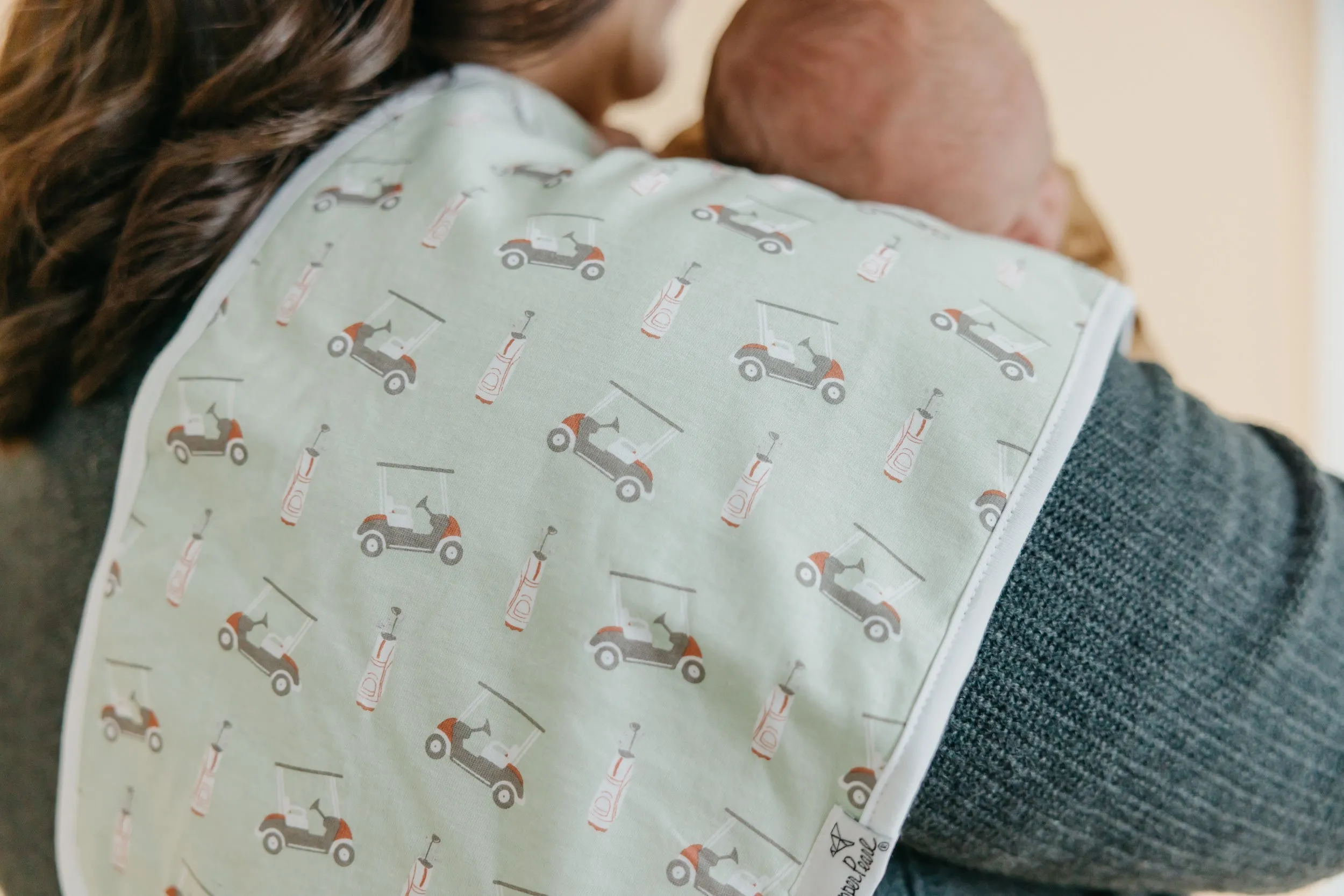 Copper Pearl Premium Burp Cloths | Bogey