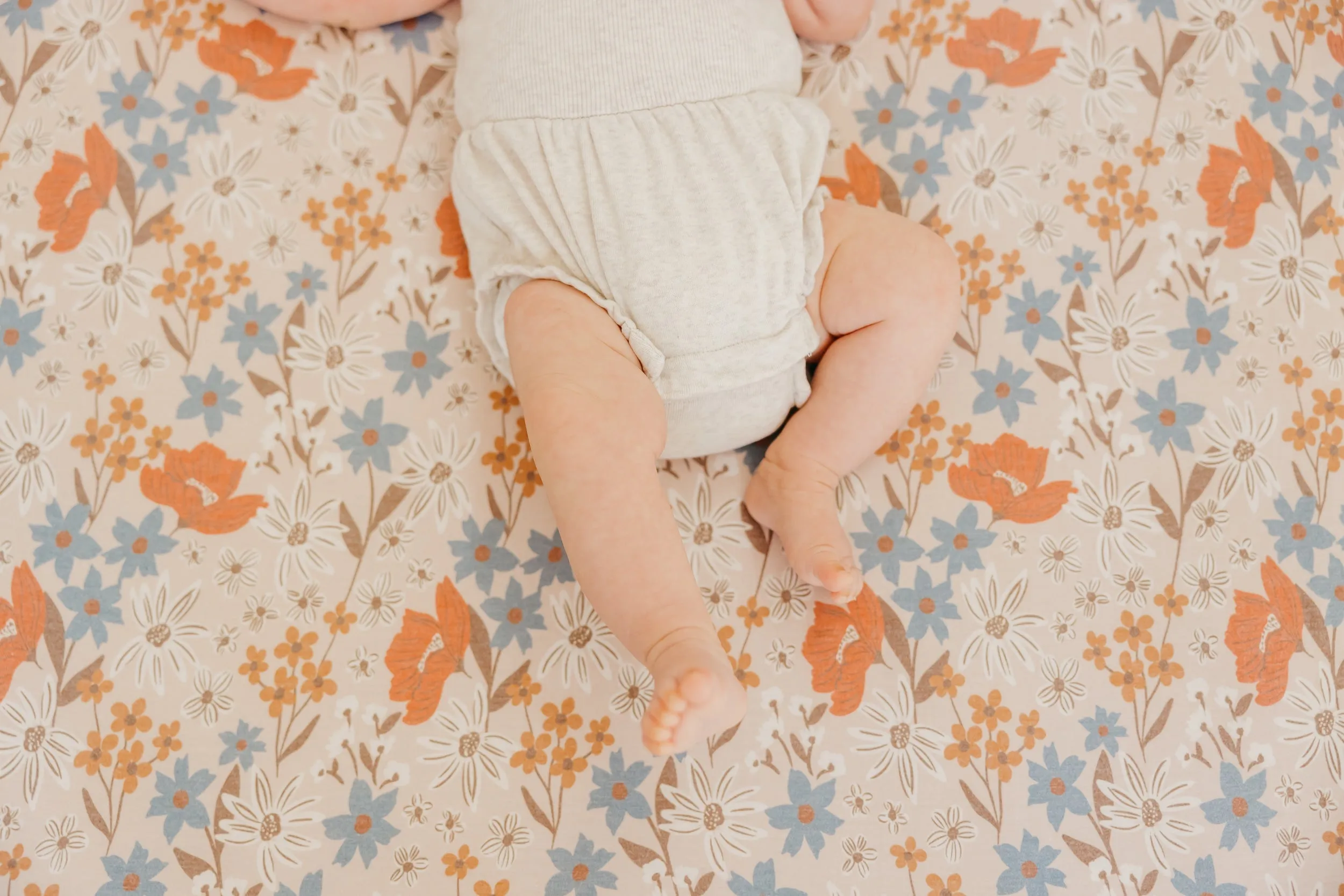 Copper Pearl Premium Knit Fitted Crib Sheet | Eden