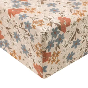 Copper Pearl Premium Knit Fitted Crib Sheet | Eden