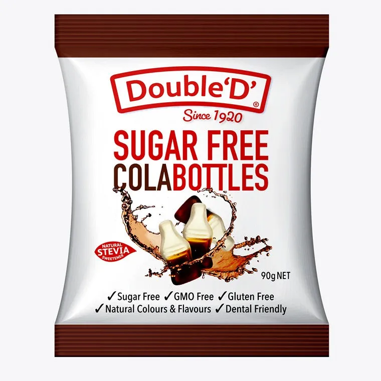 DD Sugar Free Cola Bottles, 90gm