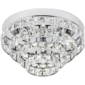 Endon MOTOWN-4CH Motown 4 Light Chrome Flush Light