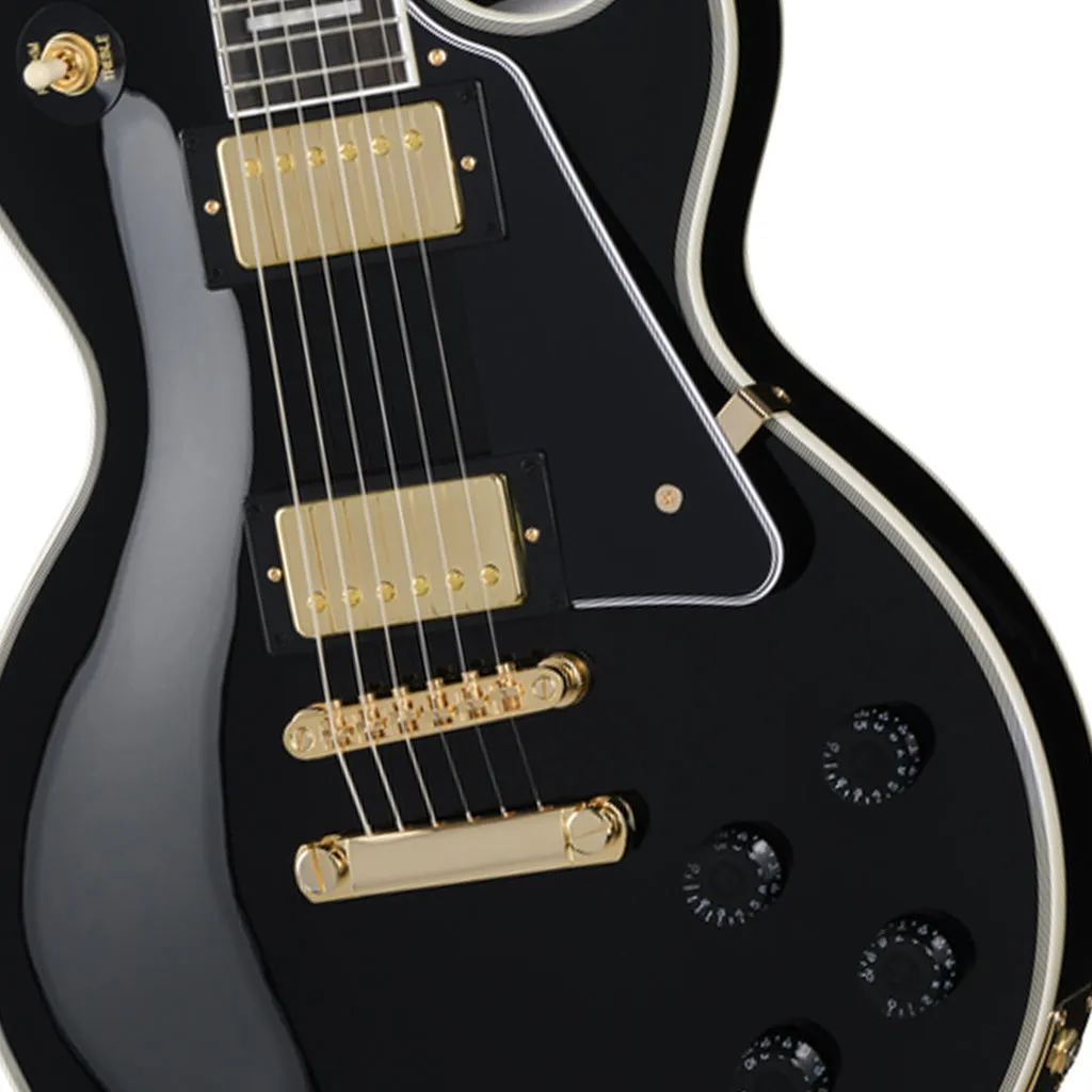 Epiphone Les Paul Custom with Premium Gig Bag - Ebony