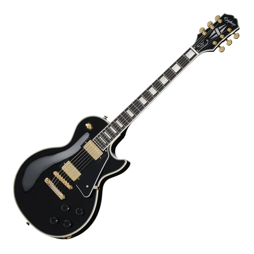 Epiphone Les Paul Custom with Premium Gig Bag - Ebony